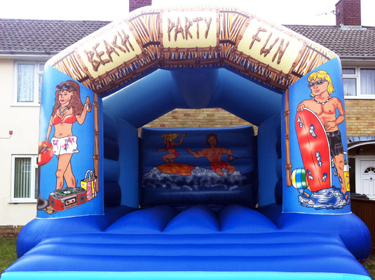 Beach Party bouncy castle