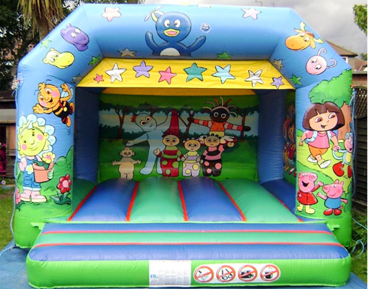 CBeebies bouncy castle