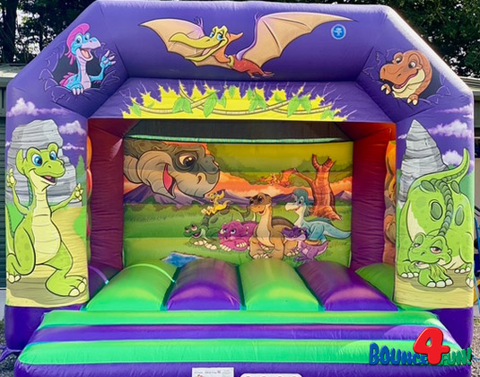 Dinosaurs bouncy castle