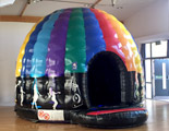 Disco Dome bouncy castle