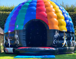 Disco Dome bouncy castle