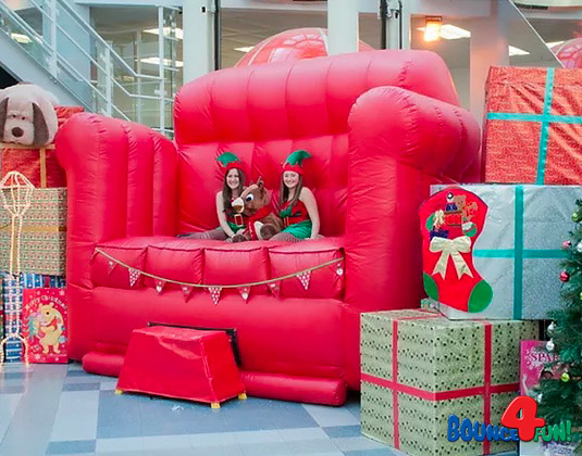 Giant Santa Chair!