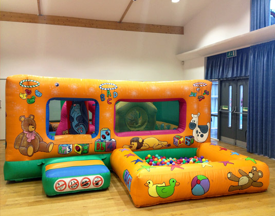 Tots play pen bouncy castle