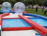 Criss Cross Zorb Ball Racing!